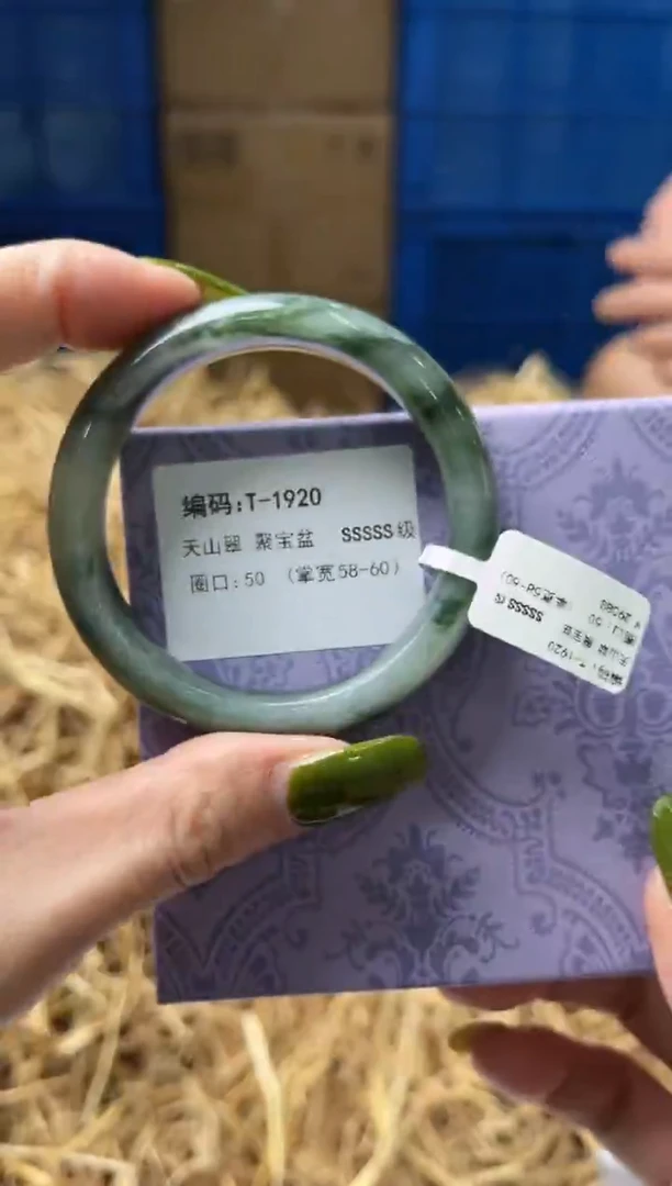 未镶嵌手镯石英质玉T1920