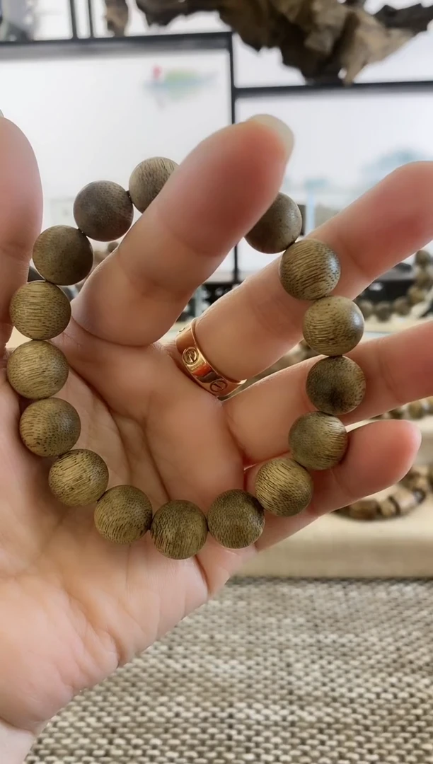 【闪购商品】沉香手串越南大叻黄熟香13MM单圈