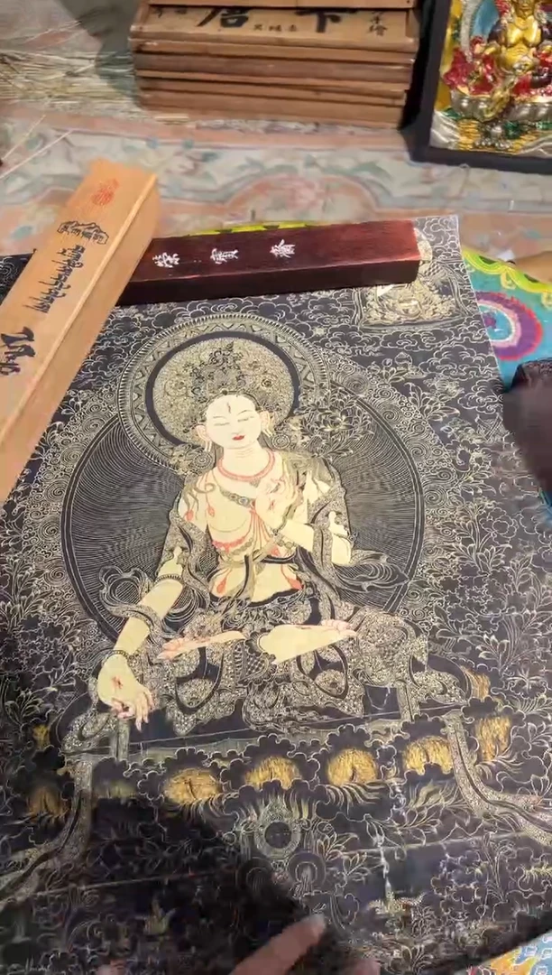 卷轴画卷轴画奥奥的唐卡