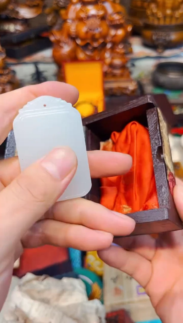 和田玉未镶嵌挂件Q瑞哥专属高端精品32