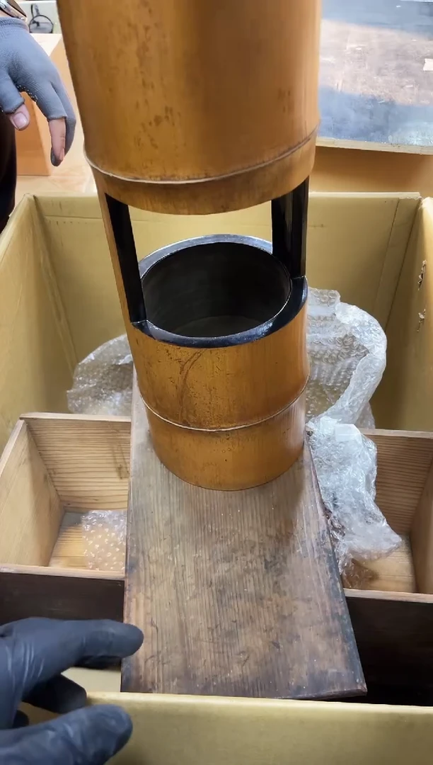 竹 如图所示 阁集工艺品