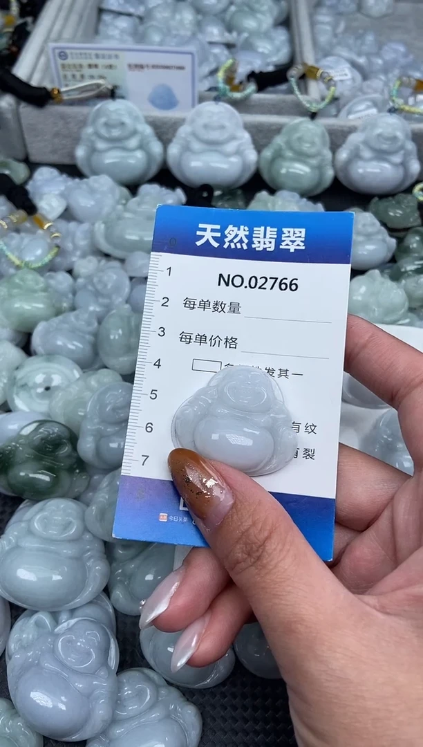 颈饰未镶嵌翡翠纯天然A货翡翠2766
