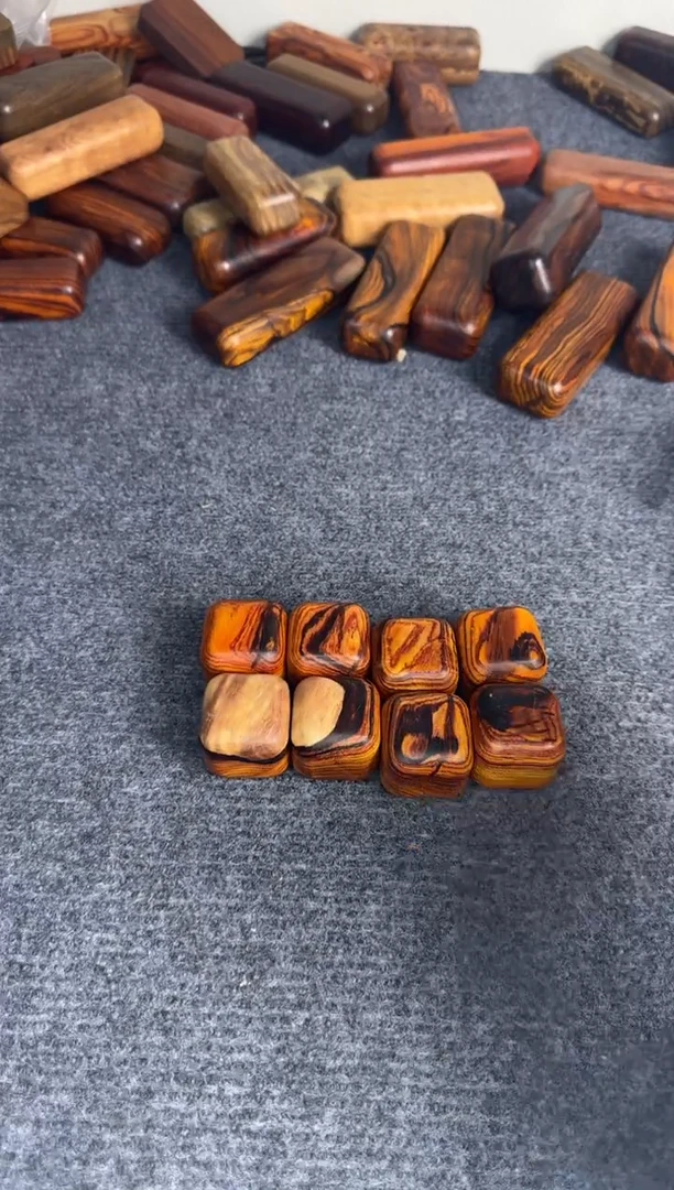 38米微凹黄檀瑕疵小方块链接