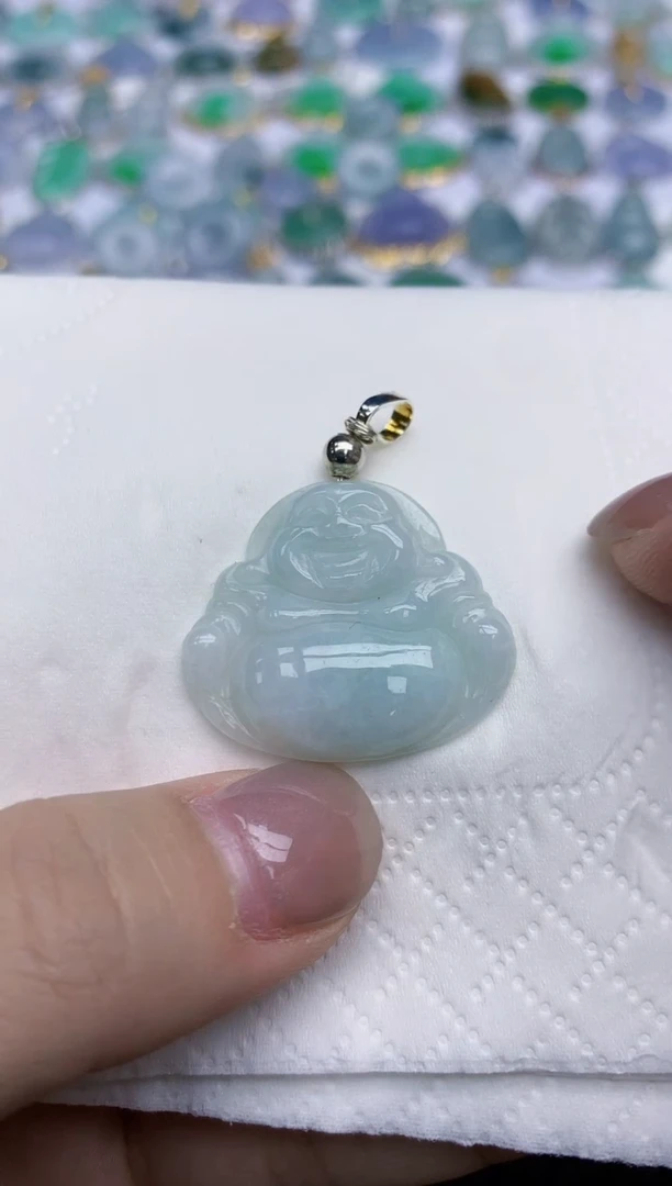 【闪购商品】翡翠颈饰未镶嵌天然翡翠A货