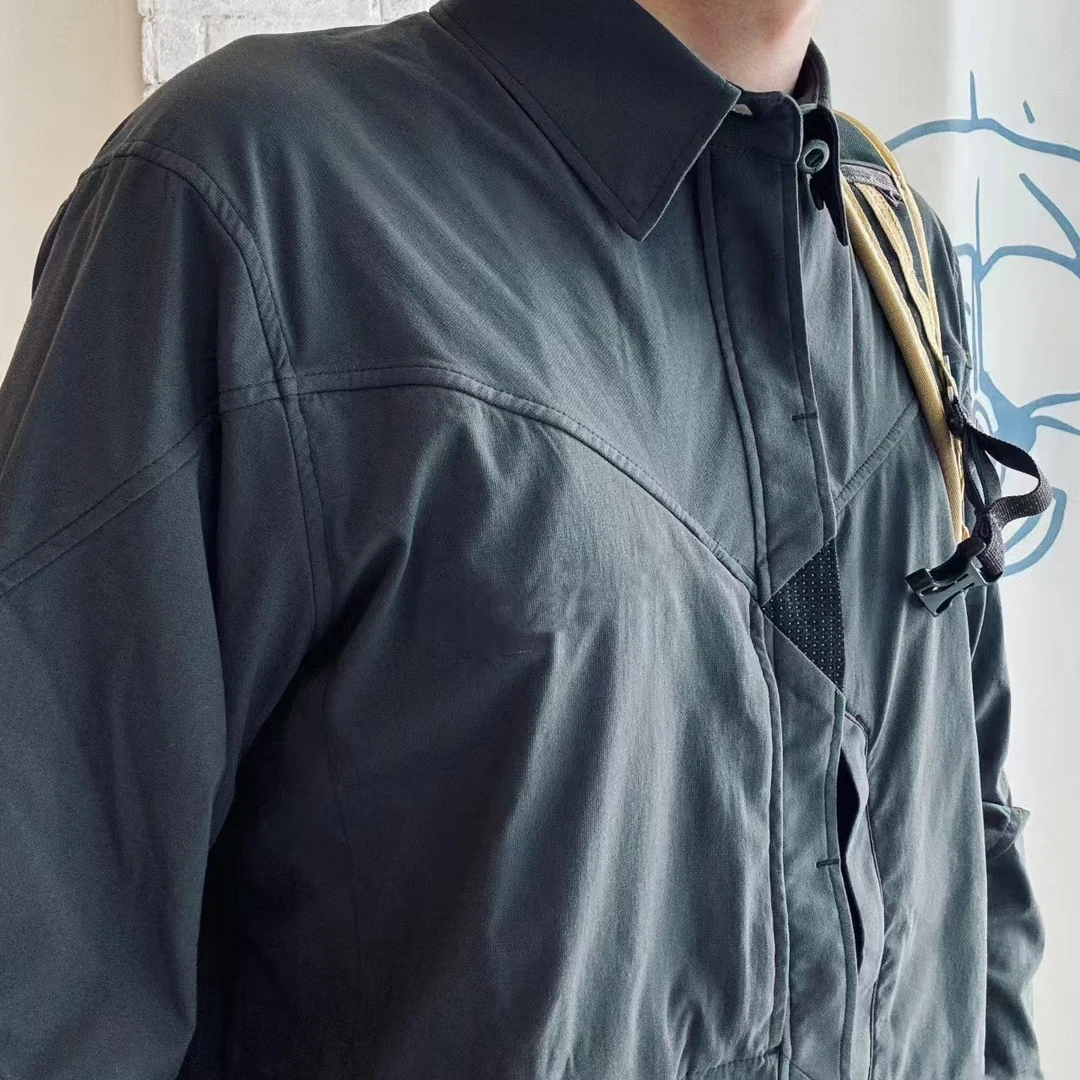 非攀山地狱犬！防刮耐磨速干透气四面弹男山系户外休闲长袖衬衫