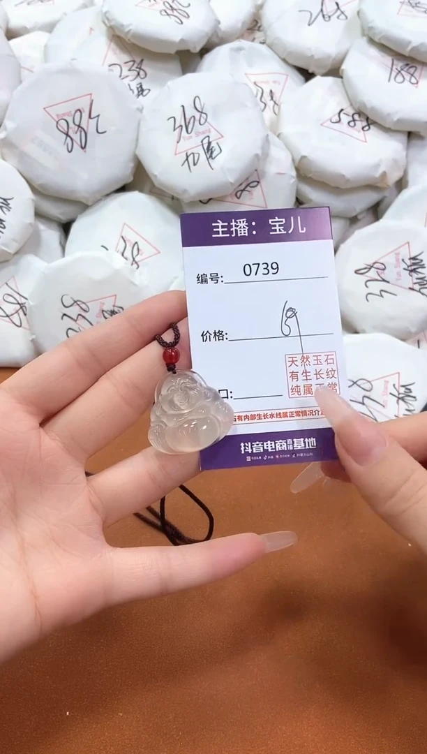 【闪购商品】玛瑙/玉髓吊坠(赠链)未镶嵌739