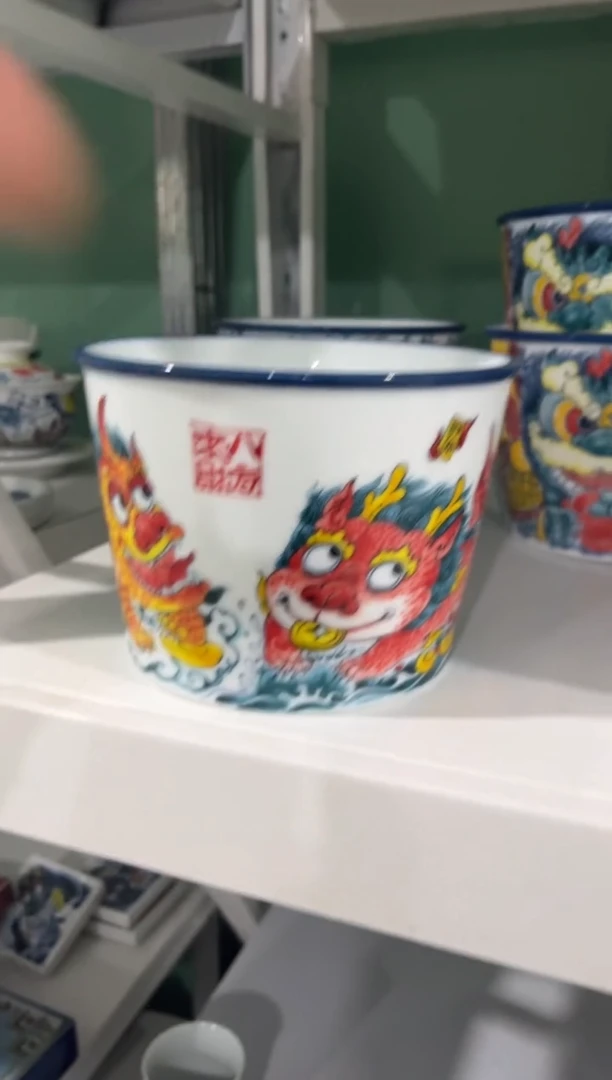 昨明景德镇陶瓷：泡面桶