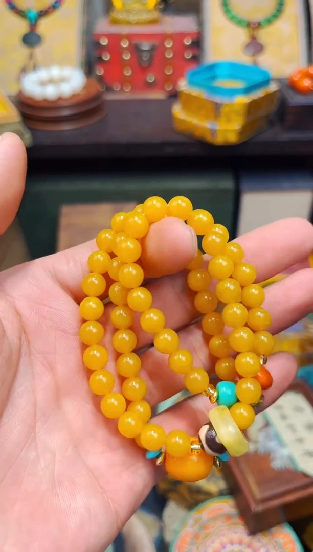 【闪购商品】蜜蜡裸石未镶嵌E瑞哥专属高端精品41