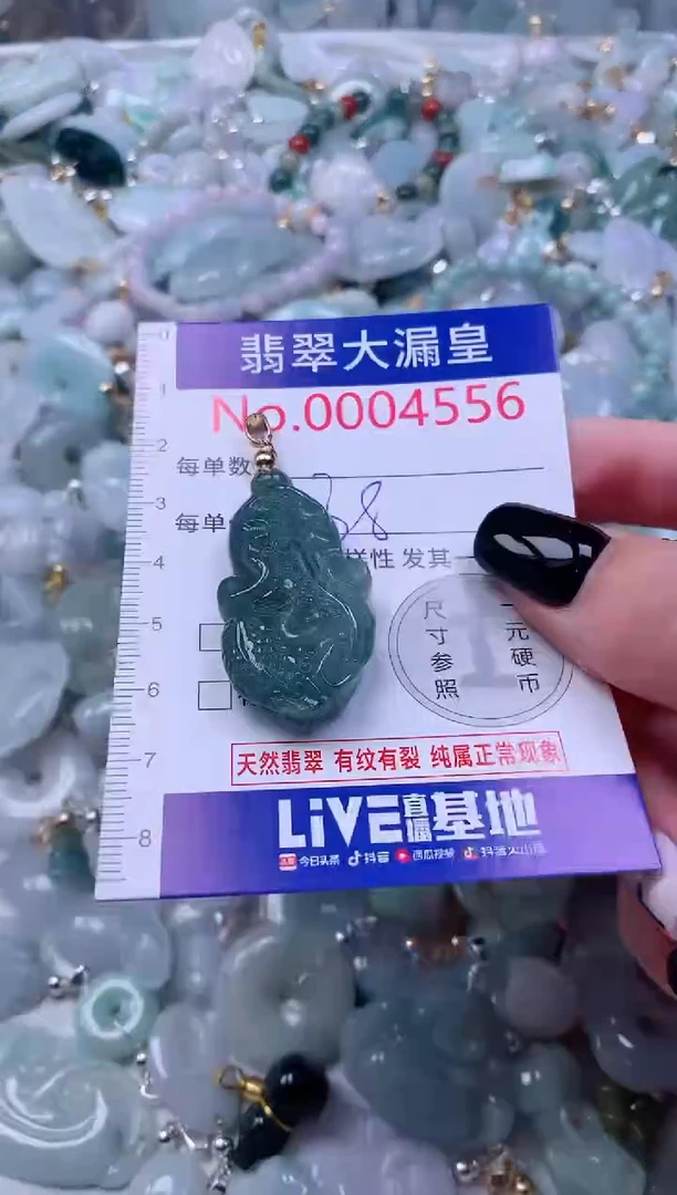 颈饰未镶嵌翡翠4556