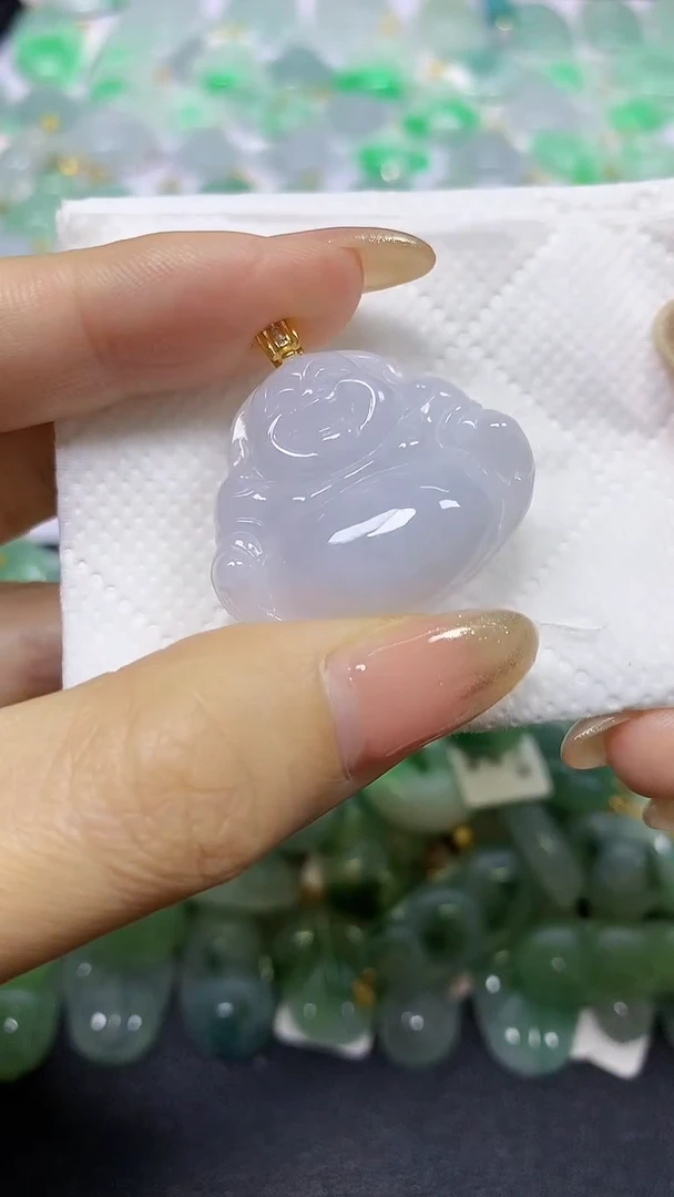 颈饰未镶嵌翡翠A货