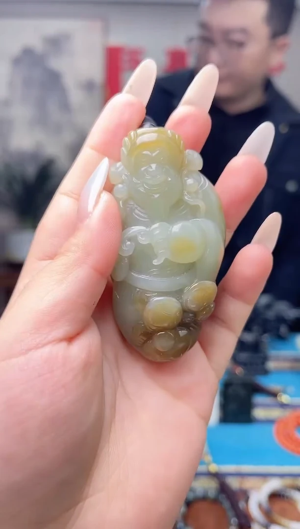 【闪购商品】和田玉挂件未镶嵌1