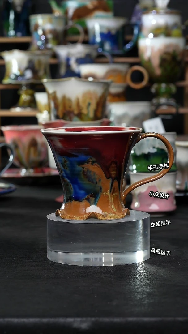设计师款景德镇森涩手创陶瓷（食品级）611