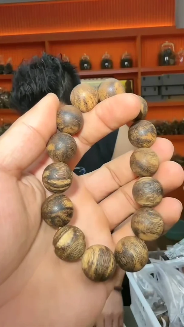 沉香手串141号沉水达拉干41g1.7多样性发一