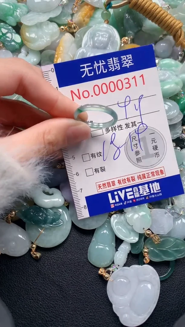 吊坠(不含链)未镶嵌翡翠311