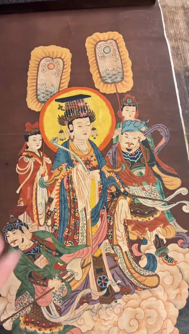 装裱画澄空梵像高端精选链接AA96