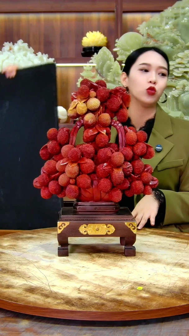 石材徐*g苗精品摆件家居摆件