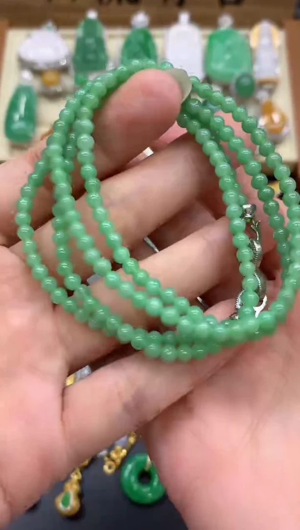 翡翠未镶嵌颈饰271-中国好珍宝
