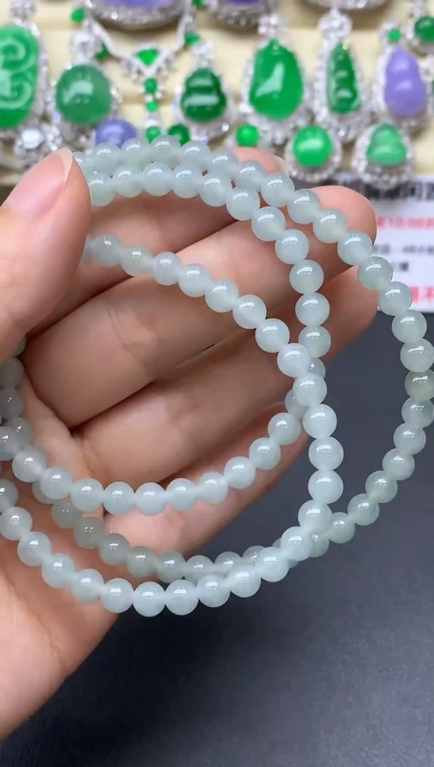 未镶嵌手链翡翠232-中国好珍宝