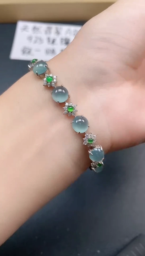 银S925镶嵌戒指翡翠11111