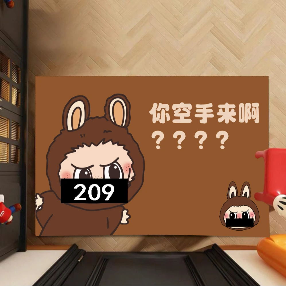 209 【60*90】 硅藻泥浴室吸水地垫卫生间门口防滑脚垫速干垫子