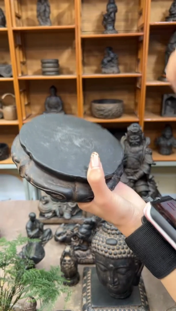 陶土【火山泥】金箍坛底座