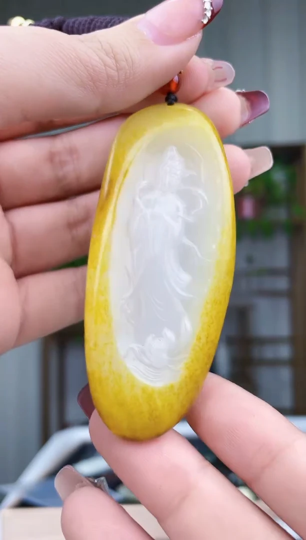 【闪购商品】软玉挂件未镶嵌拍一发一，多样性发货！