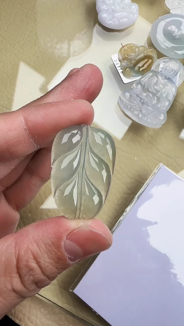 颈饰未镶嵌翡翠缅甸翡翠a货