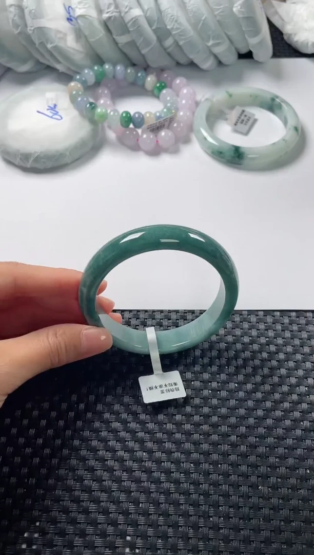 未镶嵌手镯翡翠基地发货H 9833 58+
