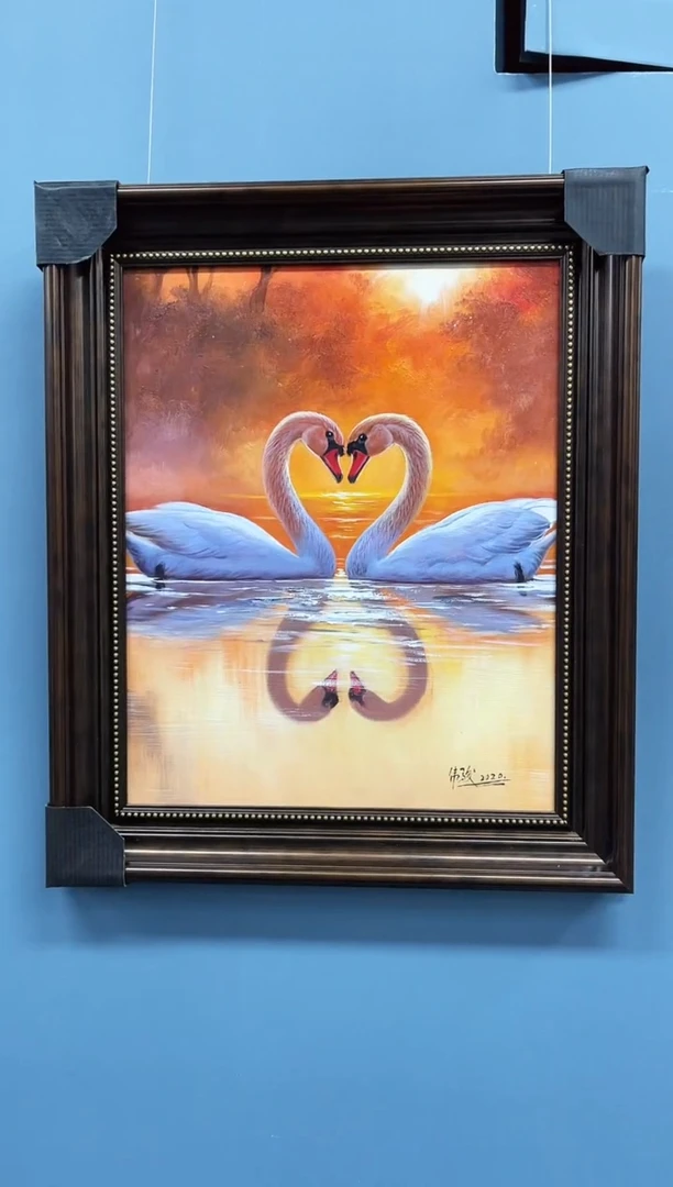 油画管伟骏精品油画作品47