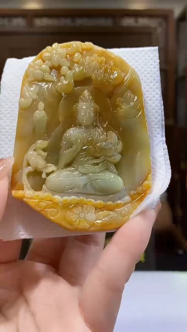 未镶嵌定制翡翠12/1103/W/观音