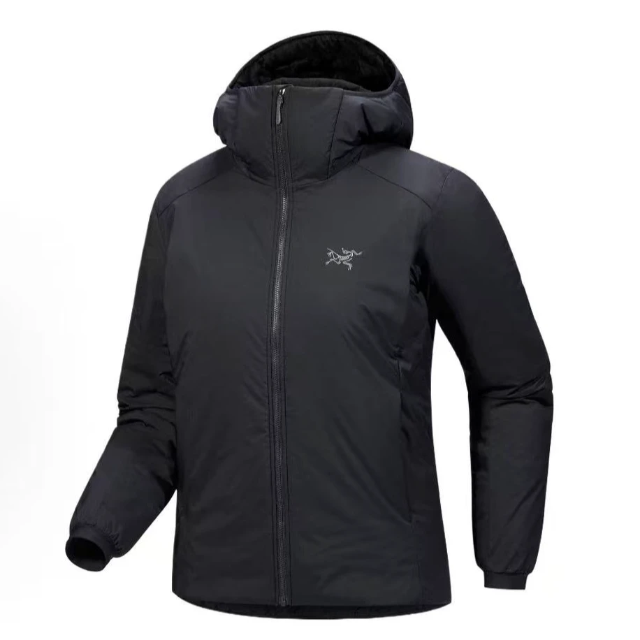 【珺野】ATOM SV Hoody 品牌Logo刺绣保暖防水连帽长袖棉服女款24