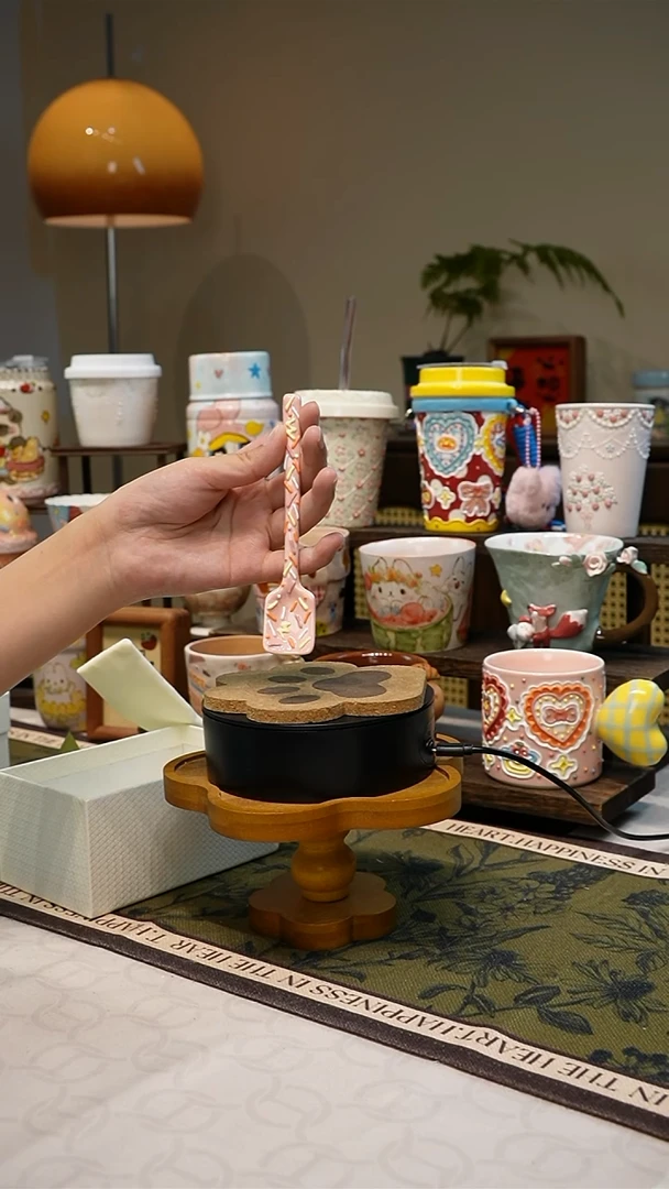 瓷【不带盒子】1468高温釉下彩