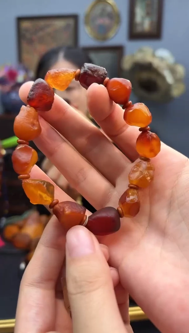 手串琥珀未镶嵌手串