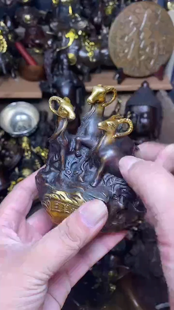 铜铜桌面摆件092