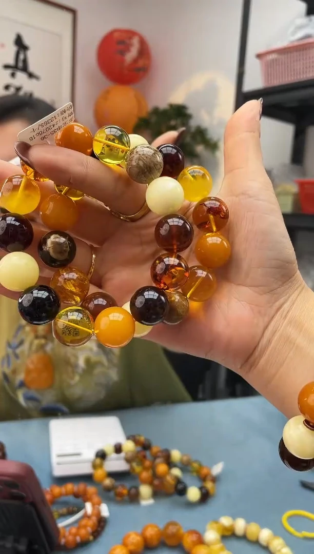 【闪购商品】蜜蜡珠宝奇石未镶嵌356 016多样性发一