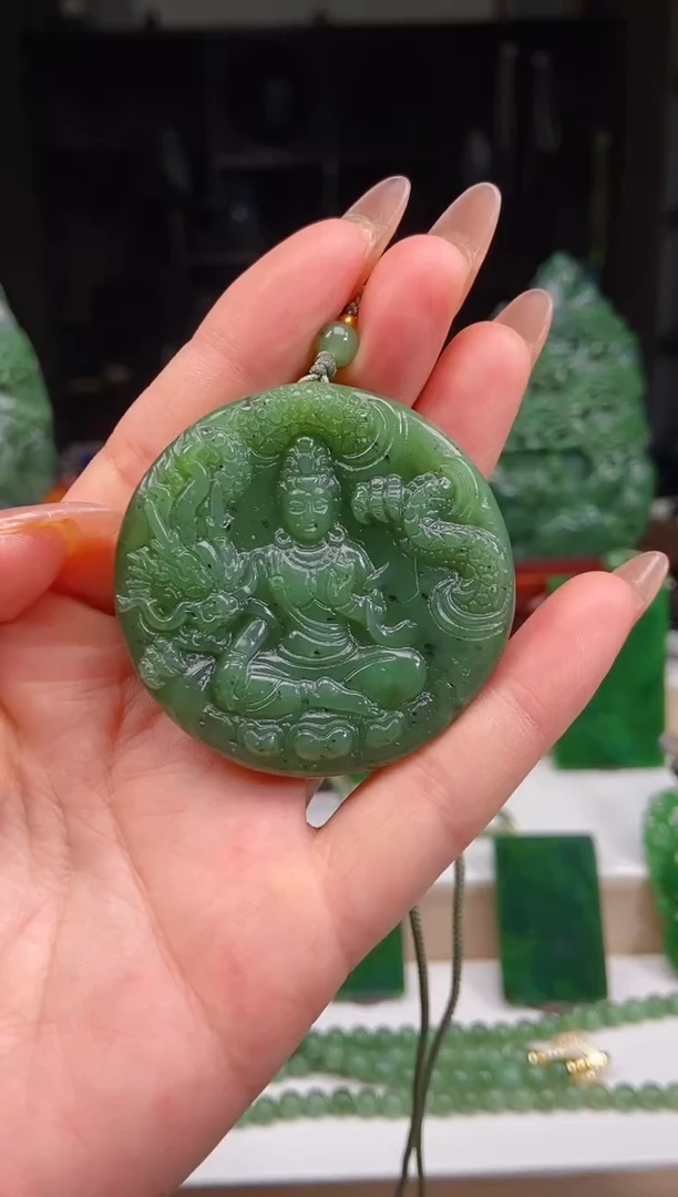 【闪购商品】和田玉挂件未镶嵌1