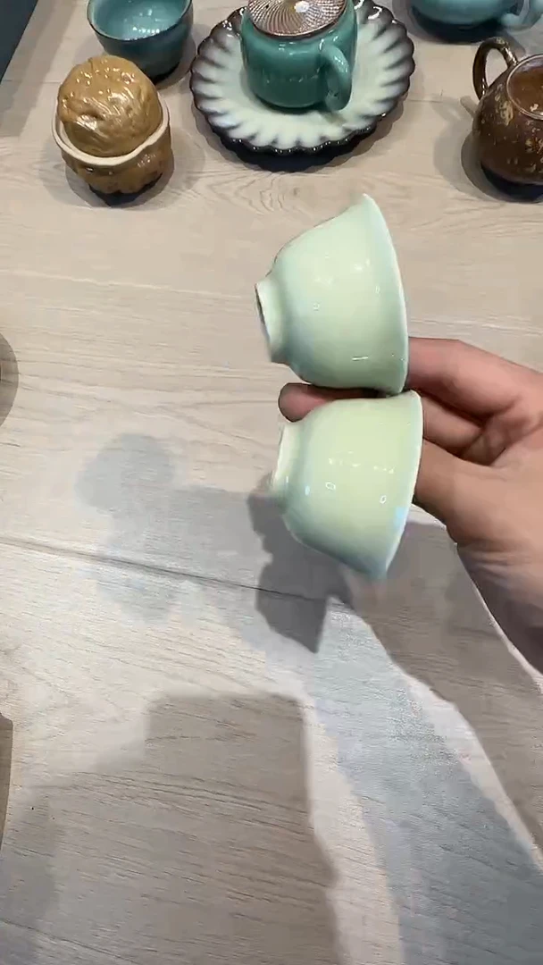 龙泉窑青瓷手工茶器包邮不带礼盒