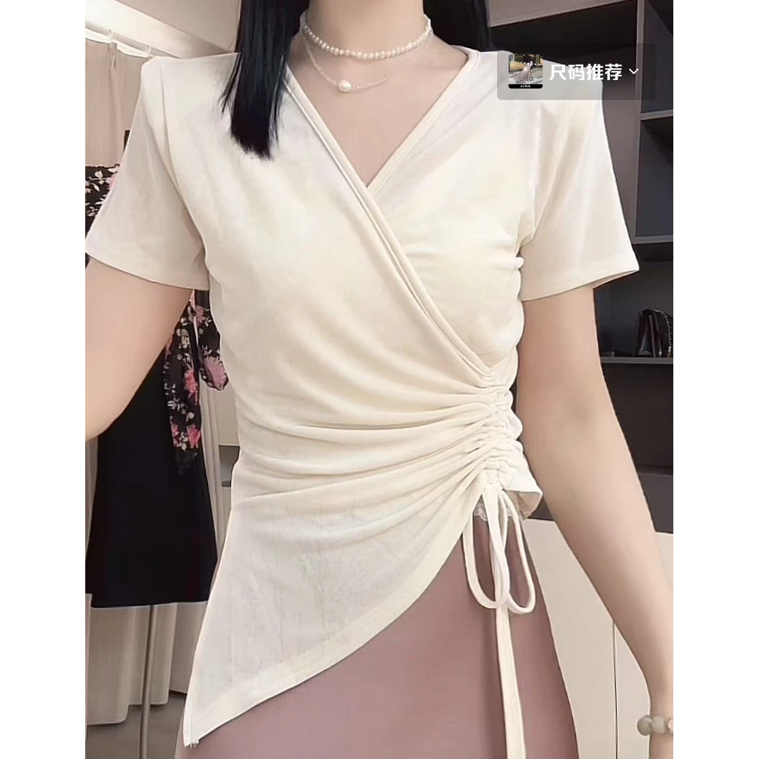 【XING星星定制】高品质冰针纹短袖上衣