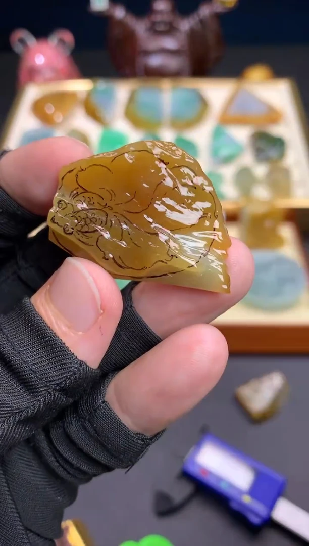 未镶嵌定制翡翠天然翡翠裸石（包工）