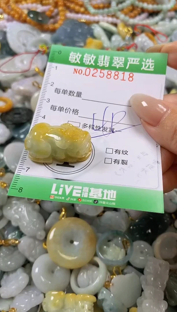 翡翠未镶嵌颈饰闪购0258818多样性发其一