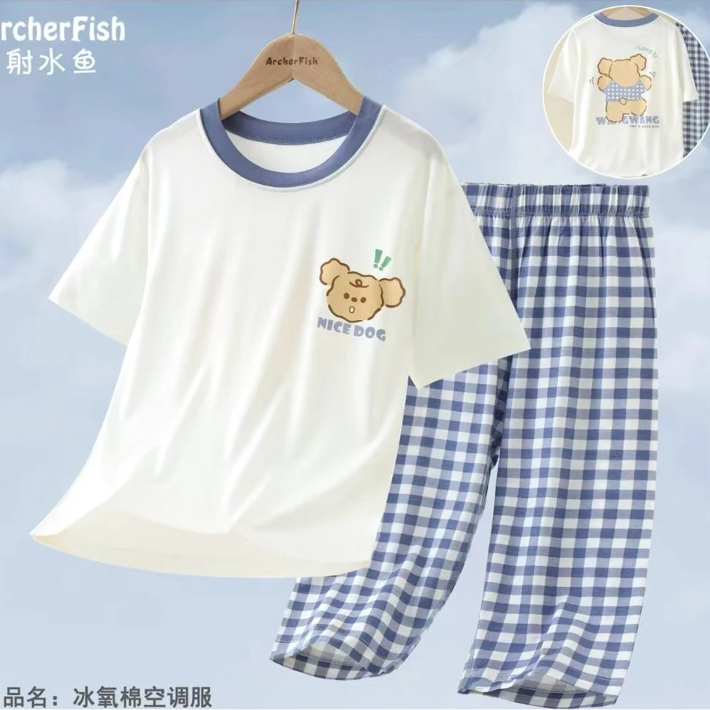 冰氧棉空调服宝宝夏天必备亲肤舒适透气