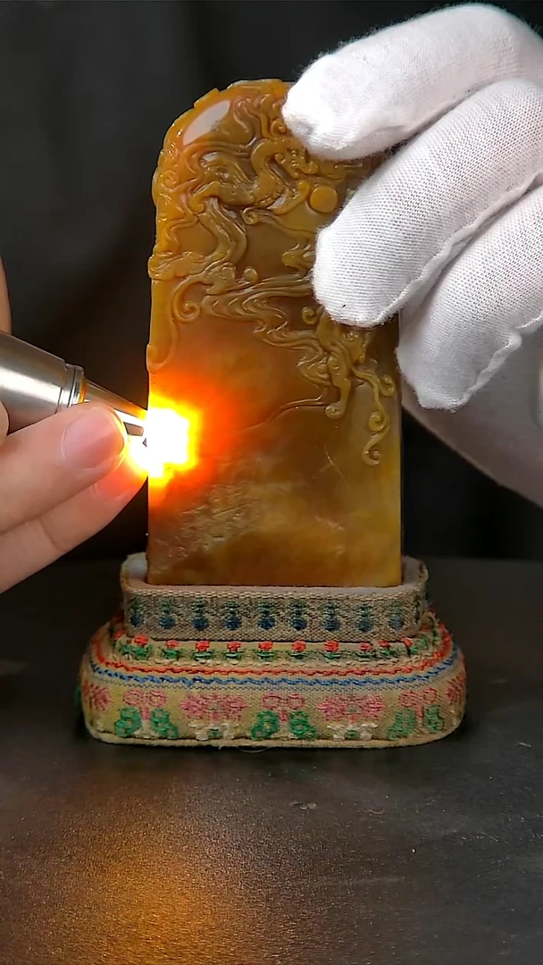 寿山石印石寿山石一物一拍