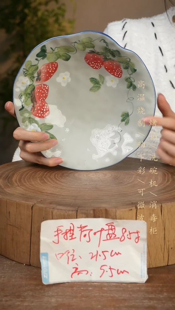 碗瓷景德镇手工手绘高温瓷釉下彩