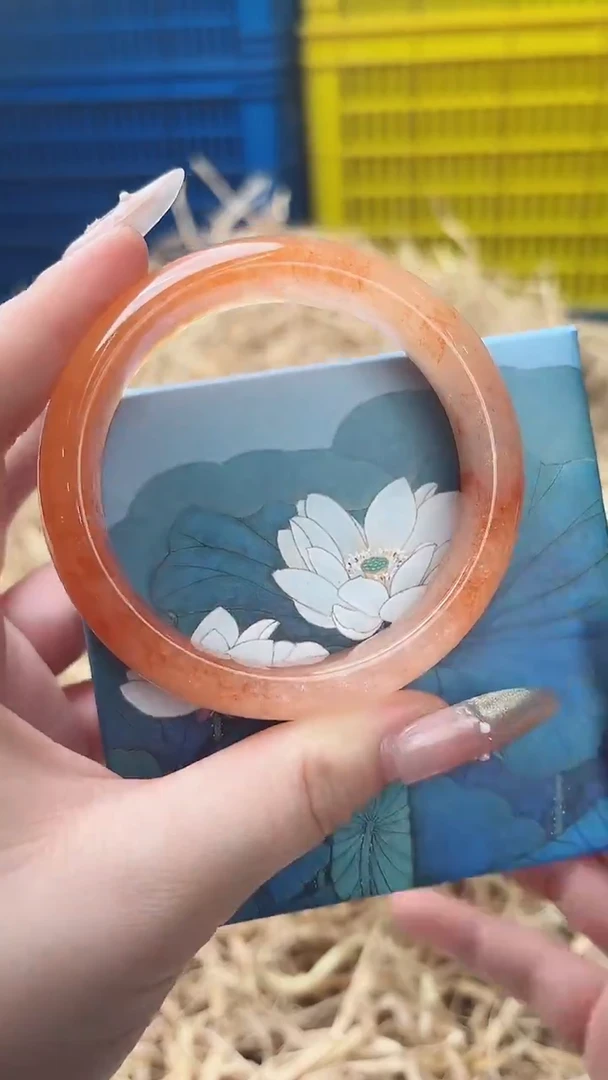 未镶嵌手镯石英质玉H-6688-58