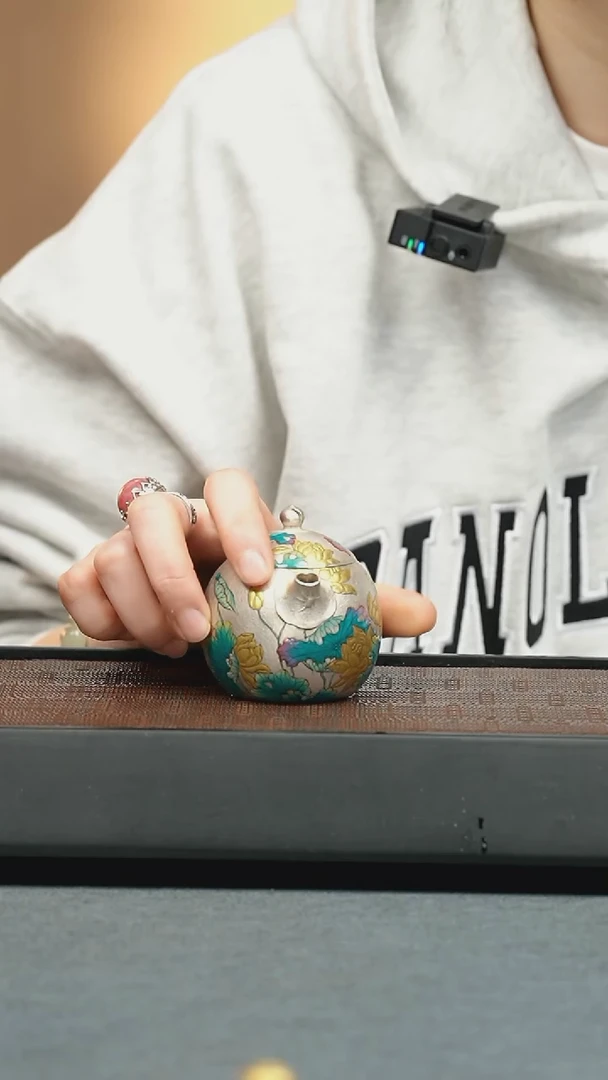 【闪购商品】紫砂茶壶五堂 荷塘莲子