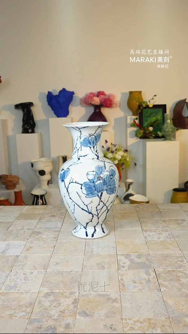 超级福利青花大花瓶