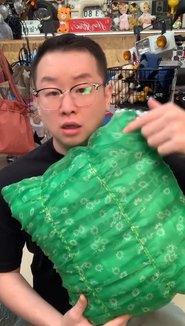超纤皮（革）绿色网纱抱枕套