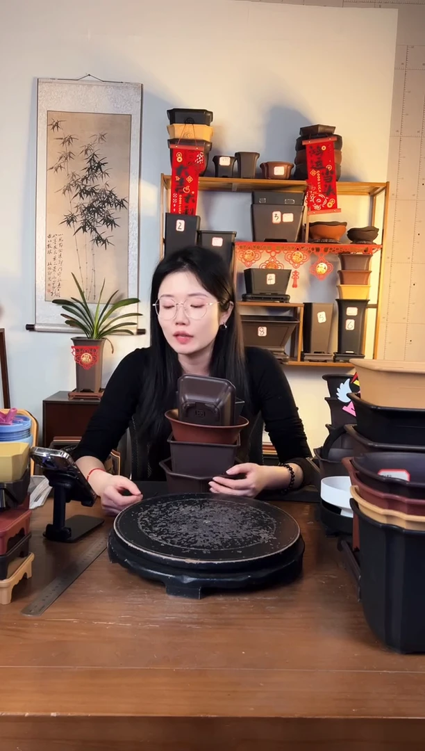 【闪购商品】树脂5只紫檀色组合