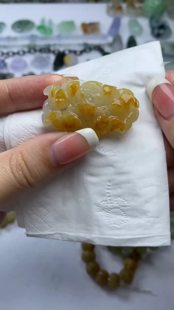 未镶嵌定制翡翠毛货定制不退不换