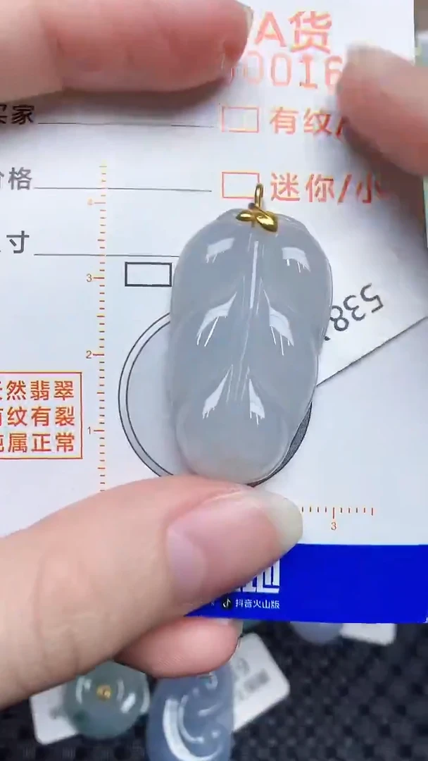 【闪购商品】翡翠颈饰18K金镶嵌21.15353